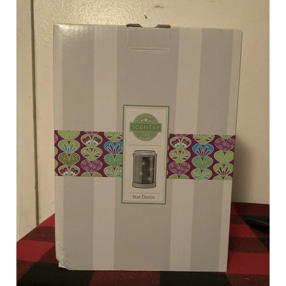 New‎ In-box, Retired Scentsy Star Dance, Full-Size Wax Warmer Rose Gold